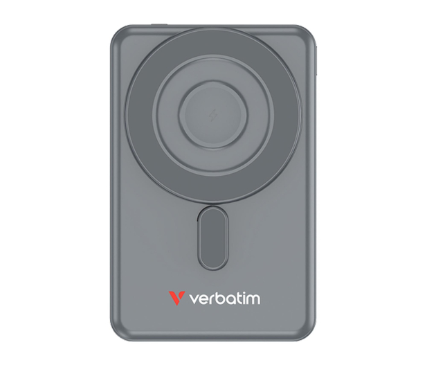 Verbatim Charge 'n' Go 2C Magnetic Wireless Charging 5000mAh Grey - 1484100 - zdjęcie 2